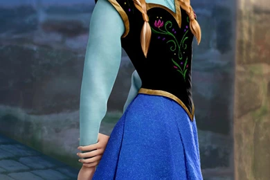 Frozen Optimistic Anna Wallpapers