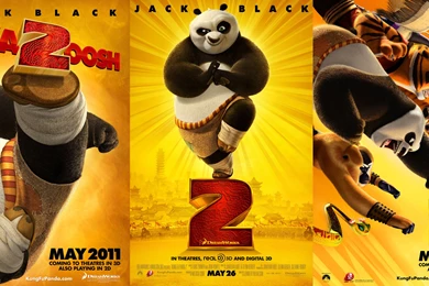 Kung Fu Panda 2 Poster Set Desktop Wallpapers