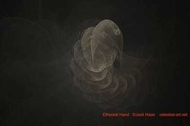 Digital Art, Apophysis Fractal, Wallpaper: Ethereal Hand