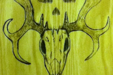 Bone Collector Wood Burn By Kitsunefire7 On DeviantArt