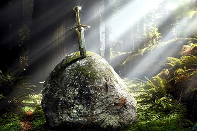 Download Wallpapers Excalibur   The Legendary Sword Of King Arthur ...