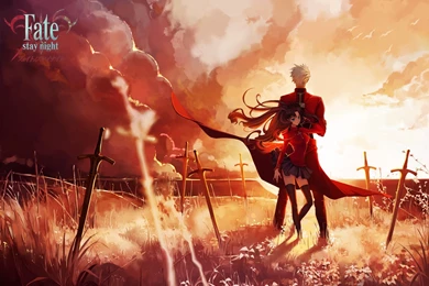 Fate Stay+night Moon toosaka+rin archer qinshou Anime Series ...