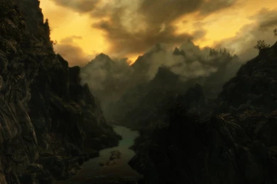 Skyrim Landscape. By CmdShepardN7 On DeviantArt