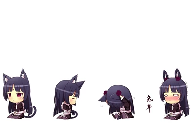 Kawaii Neko Wallpapers Desktop Backgrounds   Uncalke.com