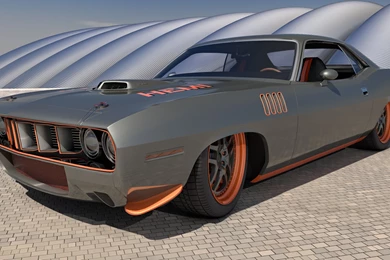 1971 Prostreet Plymouth Cuda Wallpapers