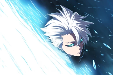 Download Wallpapers 3840x2160 Toshiro Hitsugaya, Bleach, Shinigami ...