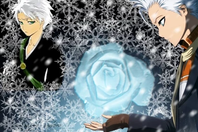 Toshiro Wallpaper winter Rose2 By XxXPixelPerfectXxX On DeviantArt