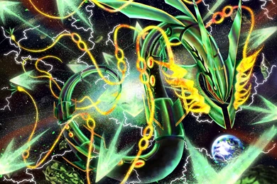 4 Mega Rayquaza (Pokémon) HD Wallpapers
