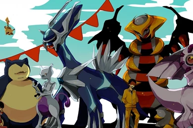 Wallpapers Groudon Pokemon Giratina Kyogre Palkia Rayquaza My ...