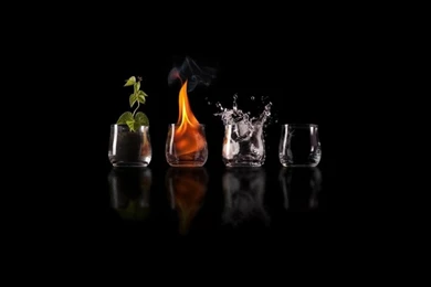 Water,fire Water Fire Earth Elements Air Black Backgrounds ...