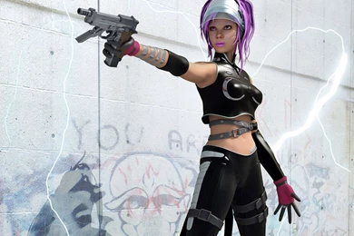 Fantasy Girl With Gun Wallpapers