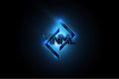 Electric Blue   MNML   Minimal Wallpapers By DronArtThemes On ...