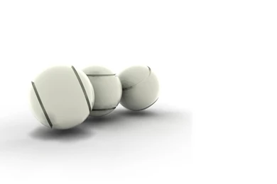 Pressureless Tennis Balls < 3D Art < Gallery < Desktop Wallpapers