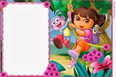 Dora The Explorer: Free Printable Invitations, Boxes And Party ...