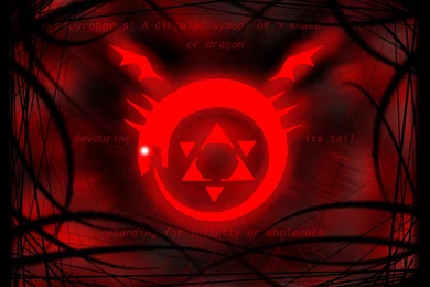 FMA Wallpaper: Ouroboros By ManiacTHP On DeviantArt