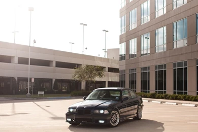 Cars Bmw 3 Series E36 Black Headlights Wallpapers