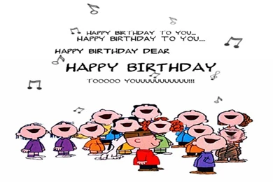 Wallpapers Birthday Card The Free Charlie Brown 1024x768