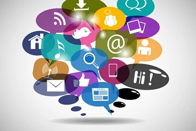 Wallpaper: Social Network, Icons, Media, Internet Wallpapers