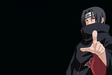Naruto Shippuden Akatsuki Uchiha Itachi Black Backgrounds
