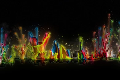 Color Splash Widescreen Wallpapers