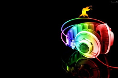 Abstract Rainbow Wallpapers Music
