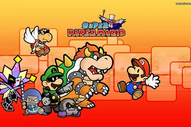Super Paper Mario, 1920x1200 HD Wallpapers And FREE Stock Photo