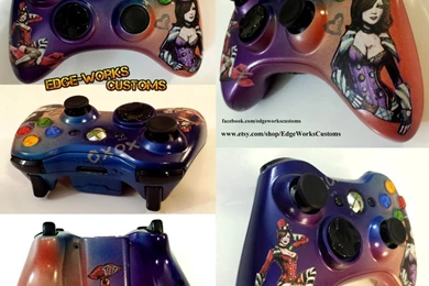 Mad Moxxi Xbox Controller By Edge Works On DeviantArt