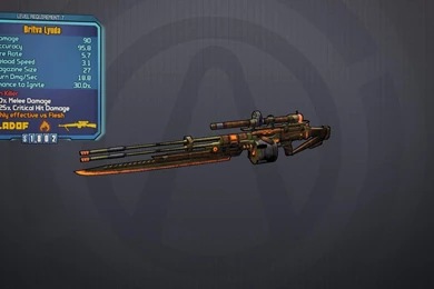 Britva Lyuda   Badass Automatic Sniper Rifle (from Mad Moxxi's ...