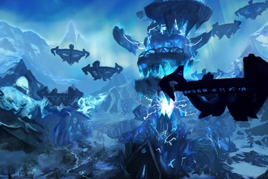 WOTLK Painted Wallpaper. : Wow