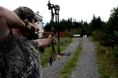 Shooting A Bowtech Admiral At 50 Yards   YouTube