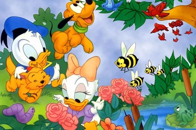 Disney Babies   Mickey And Friends Wallpapers (37767671)   Fanpop