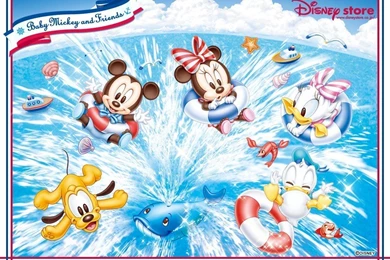 Baby Mickey And Friends Summer Fun   Disney Wallpapers (7004439 ...