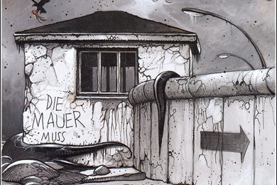 Berlin Wall   Illustration Enki Bilal Art Wallpapers Picture