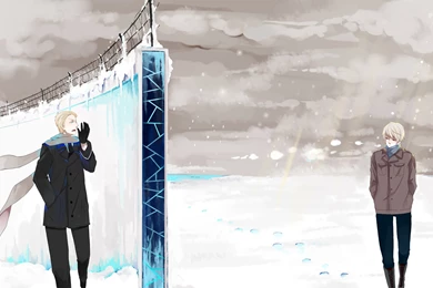 Winter, Anime, Prussia, Germany, Snow, Berlin Wall, Axis Powers ...
