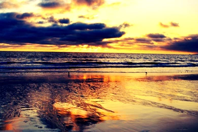 Beautiful Beach Sunset Tumblr   Wallpaper.