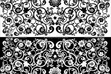 Black And White Floral Wallpapers 2755 HD Wallpapers