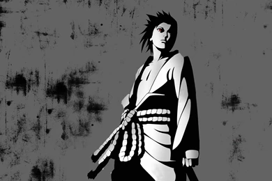 HD Black And White Art Sasuke Wallpapers Full HD Full Size ...