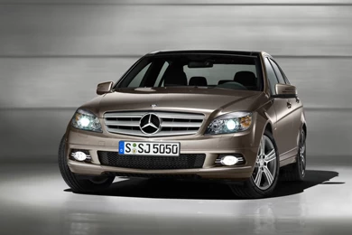 Brown C Class Side View Desktop Wallpapers