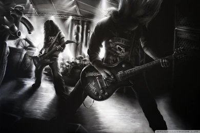 Metal Rock Band HD Desktop Wallpapers : Widescreen : High ...