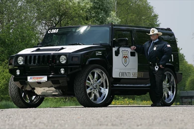 Hummer Police Car