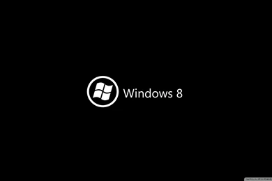 Windows 8 On Black HD Desktop Wallpapers : High Definition ...