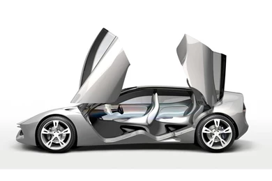 Wallpapers Cloud Strife Tifa Future Car Design 1024x768