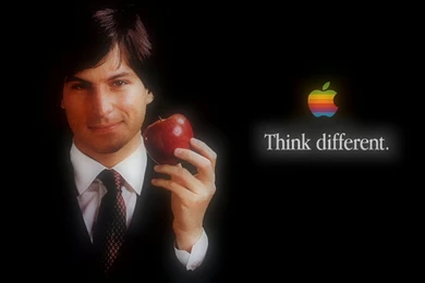 Steve Jobs With Apple : Desktop And Mobile Wallpapers : Wallippo