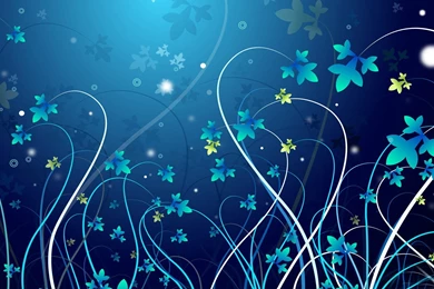 Blue Flowers Backgrounds