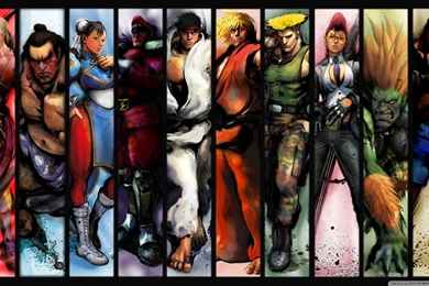 Street Fighter Characters HD Desktop Wallpapers : High Definition ...