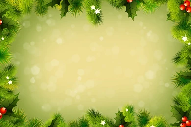 Christmas, Frame, Green, Background, Holiday Wallpaper,christmas ...