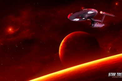 Wallpapers Starship Enterprise Free Space Ship Star Trek Click ...