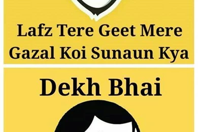 Dekh Bhai ,Behen & Dekh Pagli Trolls Photos For FB /WhatsApp