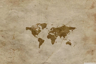 Vintage World Map HD Desktop Wallpapers : High Definition ...