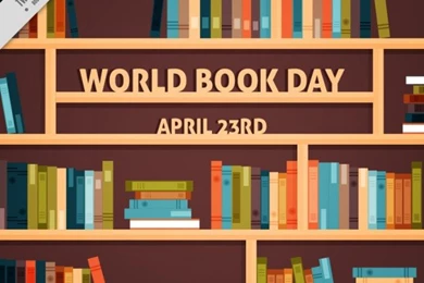 Flat Shelves With Books Backgrounds Vector